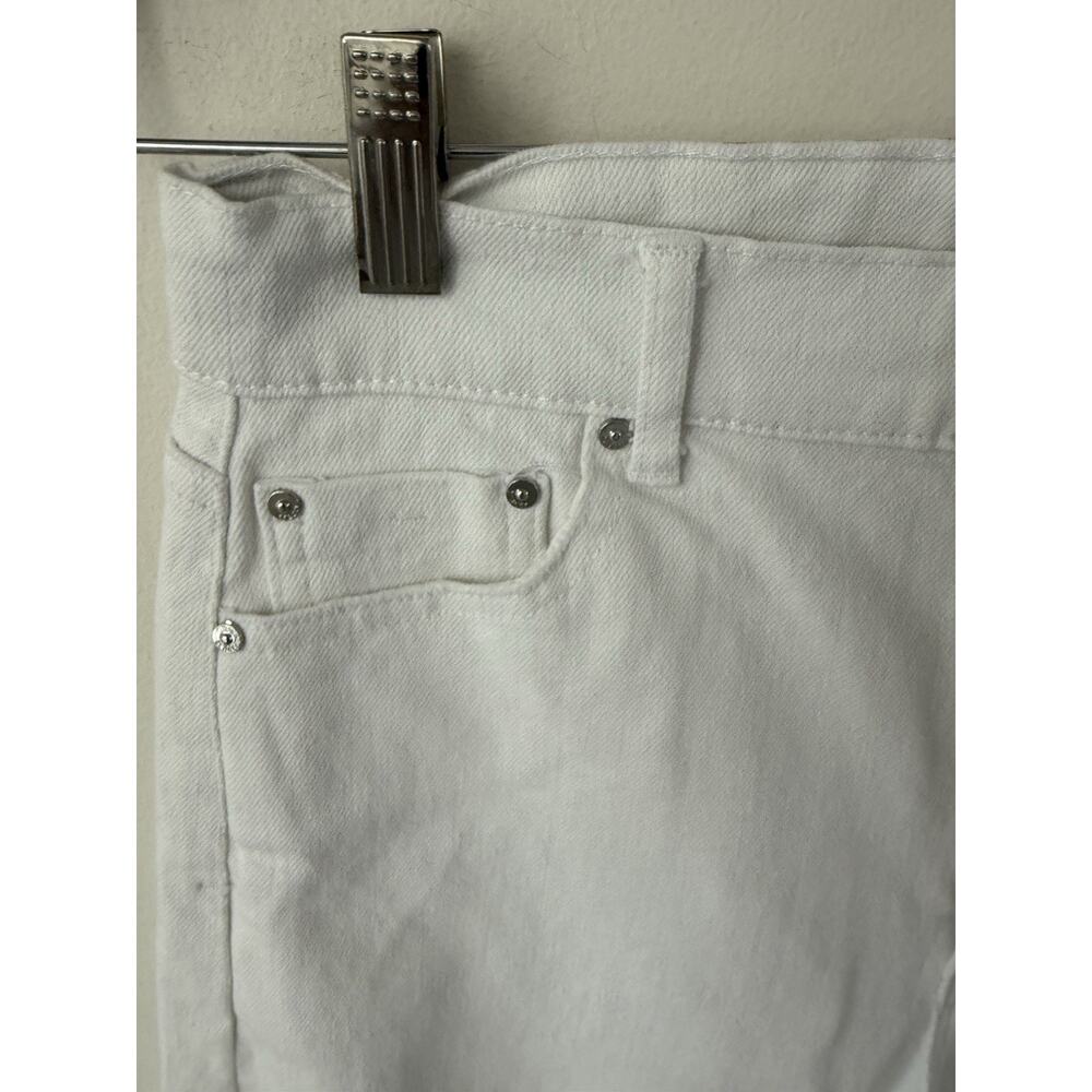 Tractr High Rise Weekender Pants Size 2/26 High Rise Cloud White Womens New - Picture 5 of 13